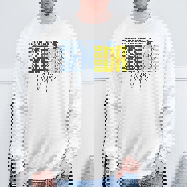 Retro The Final Inning Senior Softball Mom Class Of 2026 Sweatshirt Gifts for Old Men