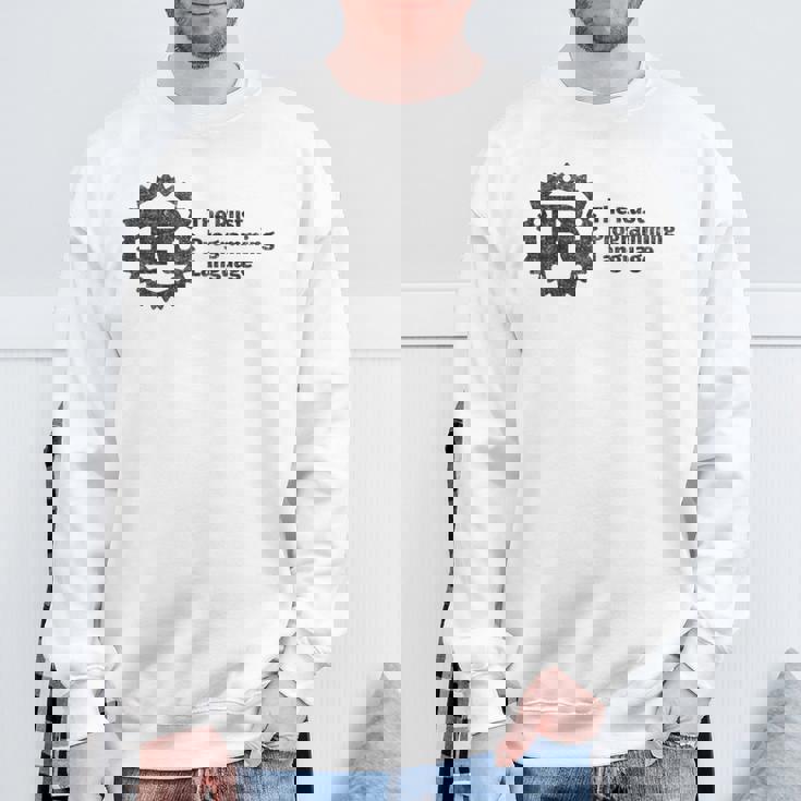 Rust 開発者のためのマルチパラダイムプログラミング言語 長袖tシャツ スウェットシャツ 高齢者への贈り物