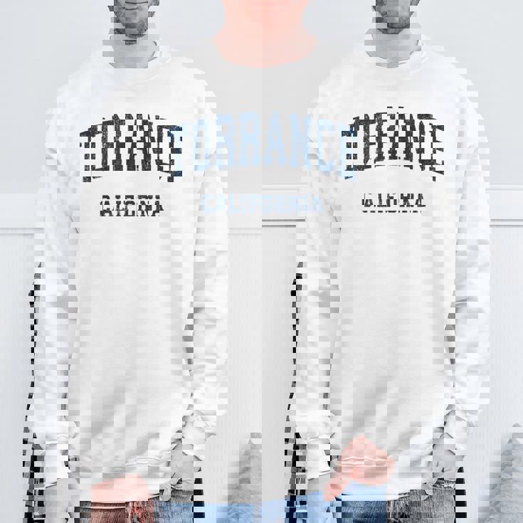 Torrance California Ca ビンテージ アスレチック スポーツデザイン スウェットシャツ 高齢者への贈り物