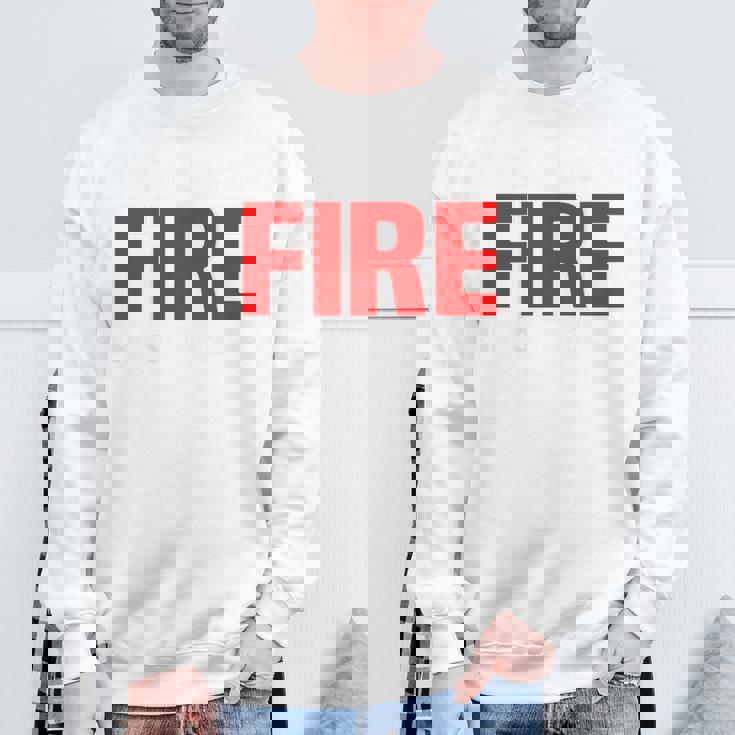 Wildland Hotshot Crew Fire Rescue Department 消防士 スウェットシャツ 高齢者への贈り物