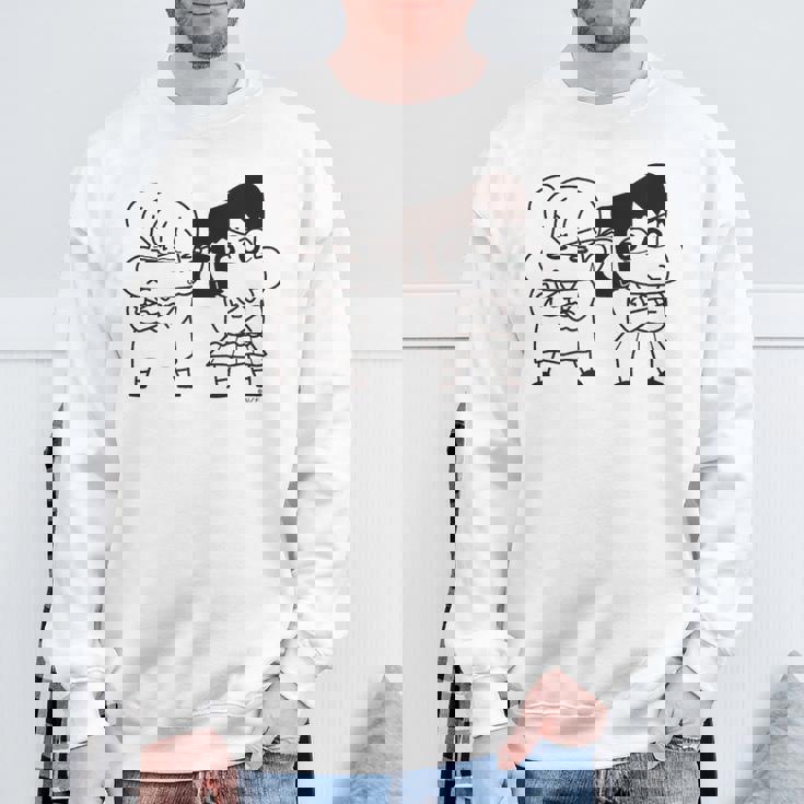 【まんが】クレヨンしんちゃん ネネちゃんとあいちゃん スウェットシャツ 高齢者への贈り物