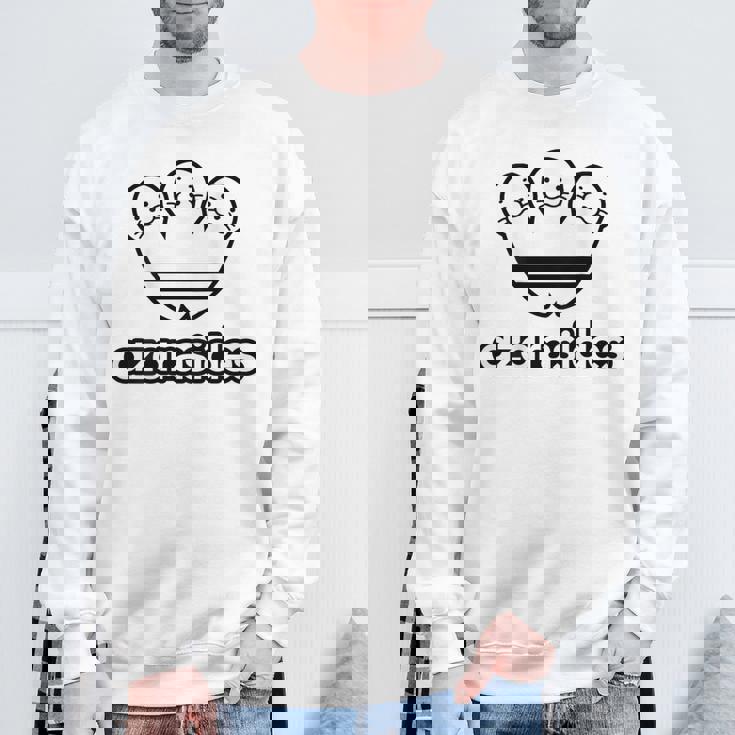 【バックプリント・背中側】アザラシデス Azarasides ゴマちゃん ブランド パロディ 面白 かわいい スウェットシャツ 高齢者への贈り物