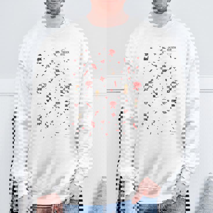 【公式】『オクトパストラベラー0』ホリデーパーティー・期間限定 スウェットシャツ 高齢者への贈り物