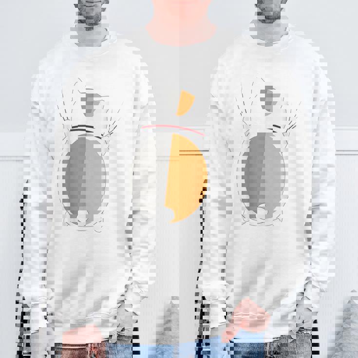 おもしろ猫ニャンコ先生 スウェットシャツ 高齢者への贈り物