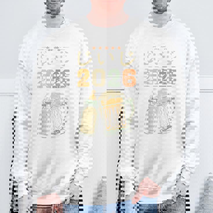 じいじ2026・今おじいちゃんです・おじいちゃんになりました・ベビーのお知らせ スウェットシャツ 高齢者への贈り物