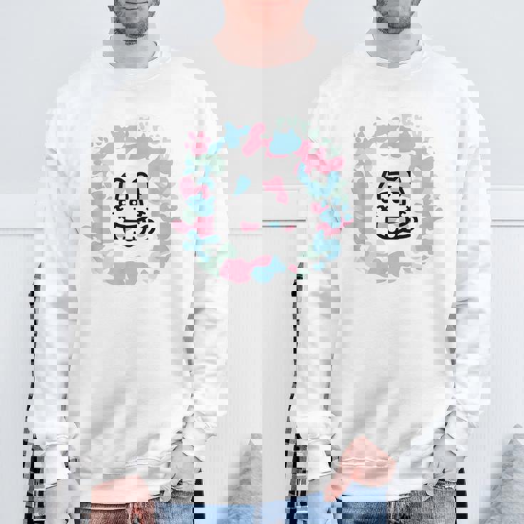 びーえするるる【Bsテレ東公式】カモフラージュ柄tシャツ（ホワイト） スウェットシャツ 高齢者への贈り物