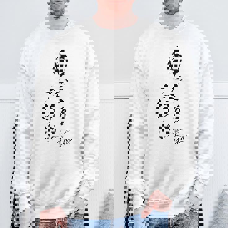 ゆっくりでいい 筆文字 ポジティブ 日本語 メッセージ 和モダン デザイン ギフト 雑貨 文字 スウェットシャツ 高齢者への贈り物