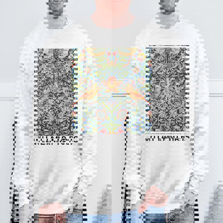 ウィリアム・モリス いちご泥棒 ポスター ビンテージ タペストリー William Morris スウェットシャツ 高齢者への贈り物