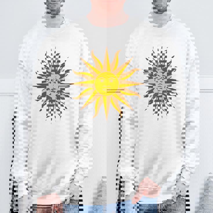 ウルグアイ ヘリテージ ヴィンテージ ウルグアイ人 5月の息子 スウェットシャツ 高齢者への贈り物