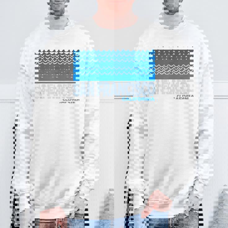 カリフォルニア州サンフランシスコ サンフランシスコ カリフォルニア アクアティック スウェットシャツ 高齢者への贈り物