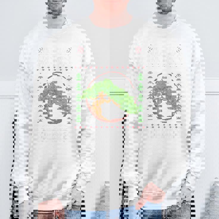 クリスマス 盆栽 醜い Xmas セーター クリスマス 盆栽 恋人 スウェットシャツ 高齢者への贈り物