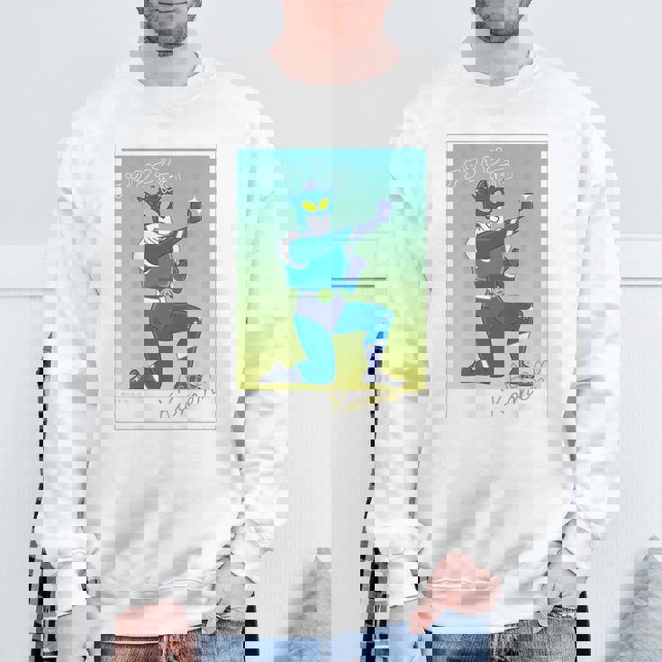 クレヨンしんちゃん アクション仮面ブロマイド風 スウェットシャツ 高齢者への贈り物