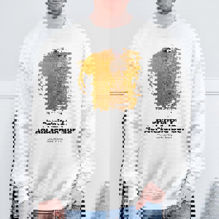 グスタフ・クリムト作 アデル・ブロッホバウアー・グランジの肖像 スウェットシャツ 高齢者への贈り物