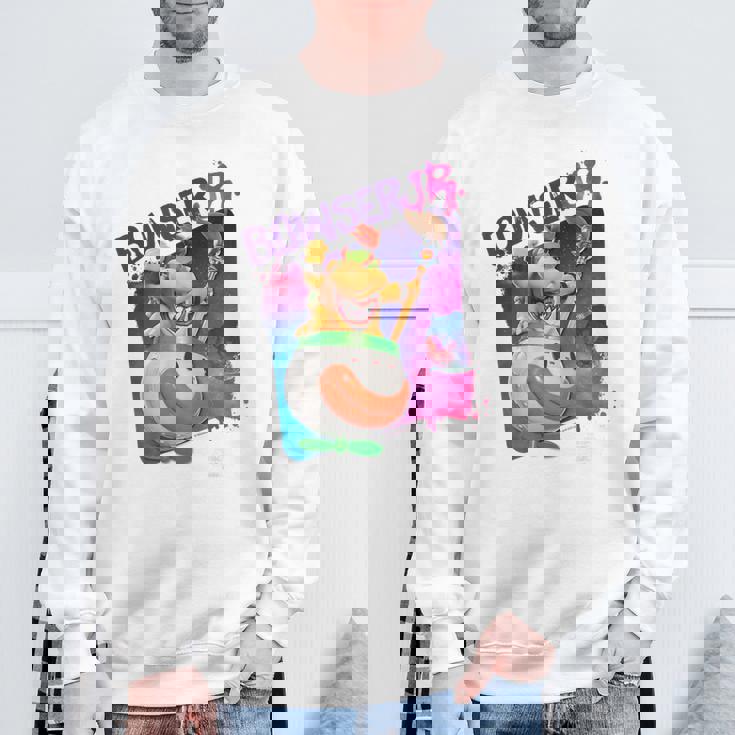 ザ・スーパーマリオギャラクシー・ムービー Bowser Jr Takes Over スウェットシャツ 高齢者への贈り物