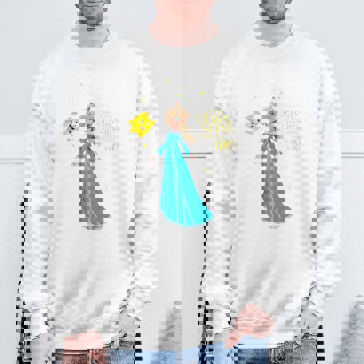 ザ・スーパーマリオギャラクシー・ムービー Rosalinatarhine スウェットシャツ 高齢者への贈り物