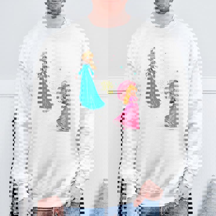 ザ・スーパーマリオギャラクシー・ムービーtarry Princess Duo スウェットシャツ 高齢者への贈り物