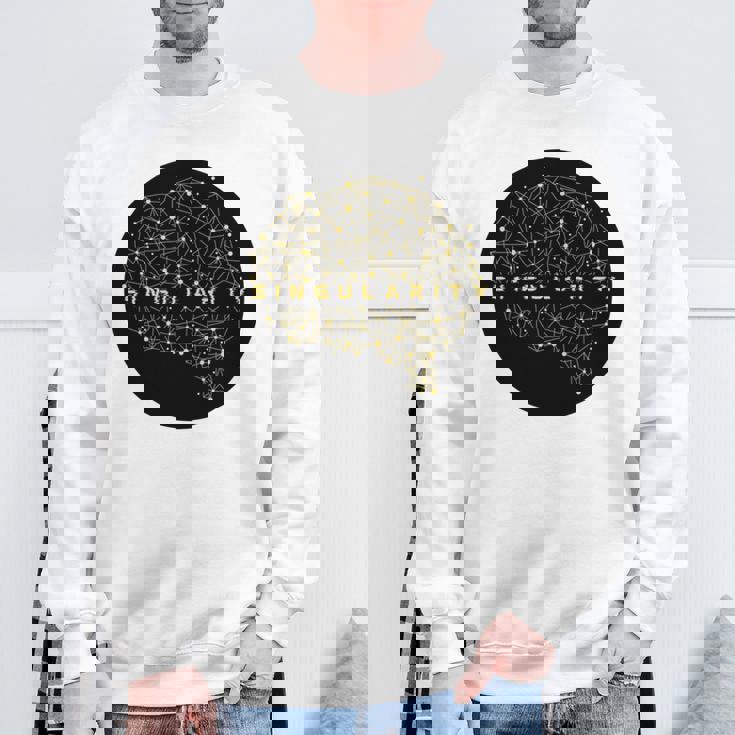 シンギュラリティ 強力ジェネレーティブai人工知能データ 長袖tシャツ スウェットシャツ 高齢者への贈り物