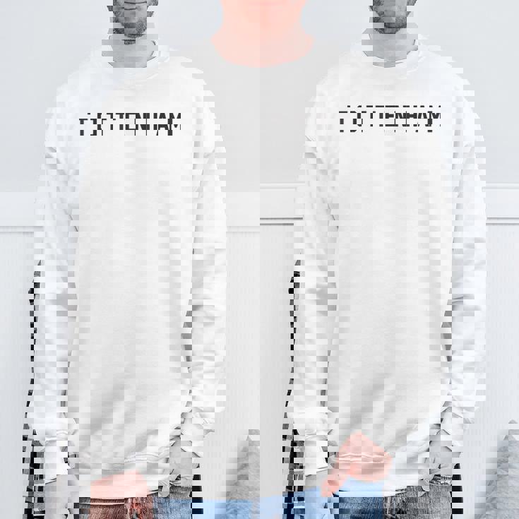 シンプルなトッテナムデザイン。 スウェットシャツ 高齢者への贈り物