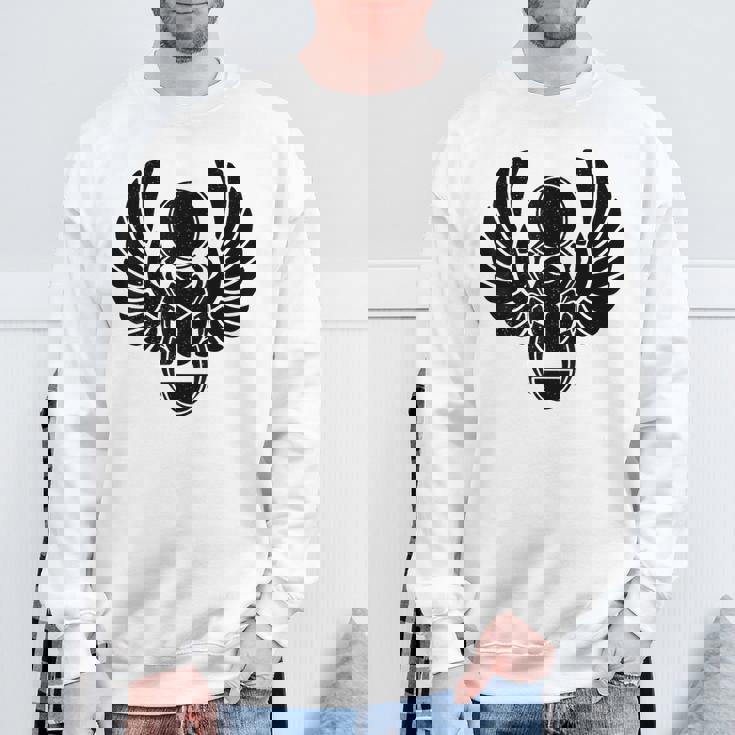 スカラベ カブトムシ 古代エジプトのシンボル スウェットシャツ 高齢者への贈り物