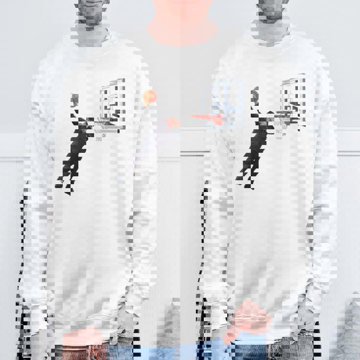 ダンキングダビングキムジョンウン北朝鮮バスケットボール スウェットシャツ 高齢者への贈り物