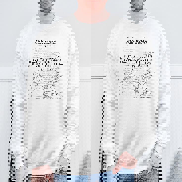 ドレイクの方程式を使用したデザイン エイリアンシビルを探す スウェットシャツ 高齢者への贈り物