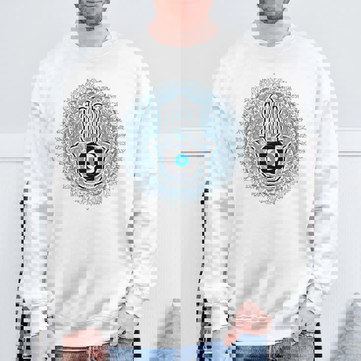 ハムサの手 スウェットシャツ 高齢者への贈り物