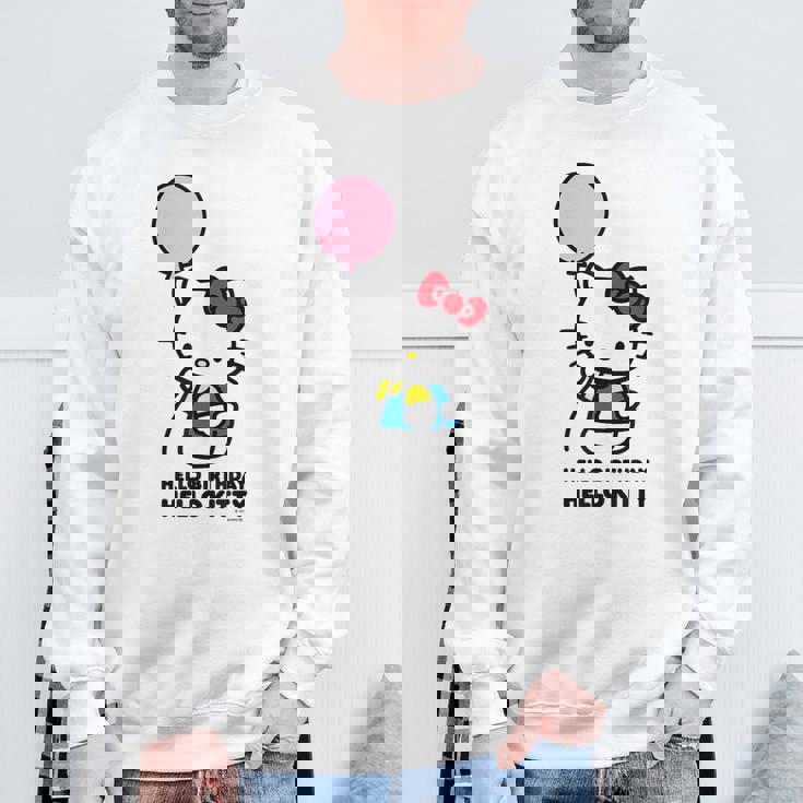 ハローキティ バルーン スウェットシャツ 高齢者への贈り物