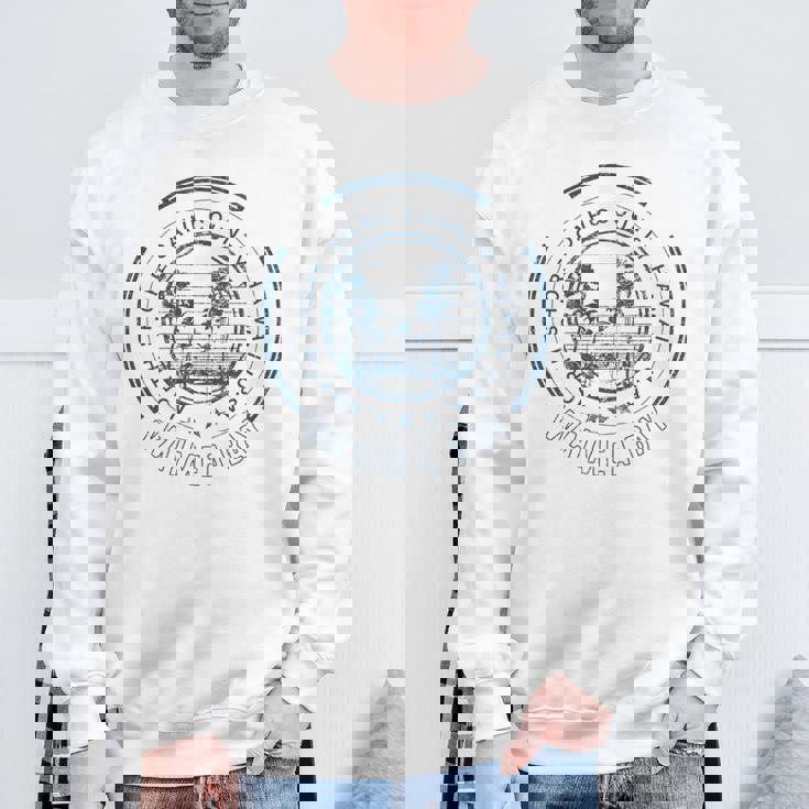 ハワイ ワイメア ベイ ノースショア オアフ島 長袖tシャツ スウェットシャツ 高齢者への贈り物