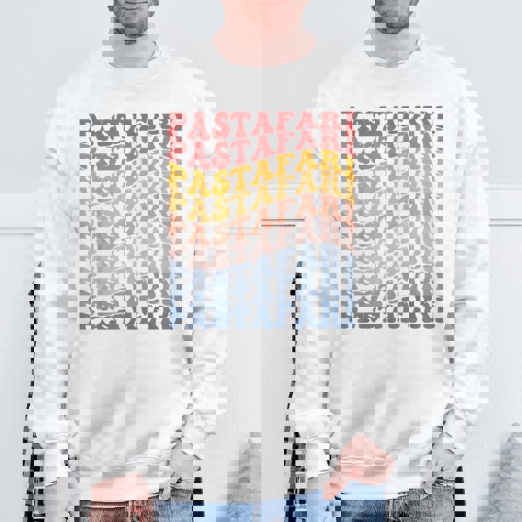 パスタファリ フライングスパゲッティモンスター Fsm グルービー スウェットシャツ 高齢者への贈り物