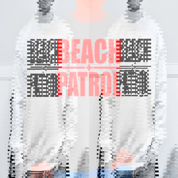 ビーチパトロール サーフ レスキュー ライフガード スウェットシャツ 高齢者への贈り物