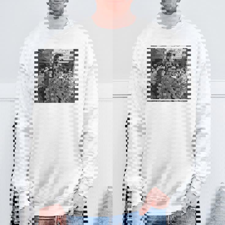 フランク・ザッパ ジョージ・デューク マザーズ 発明 チュンガの復讐 スウェットシャツ 高齢者への贈り物