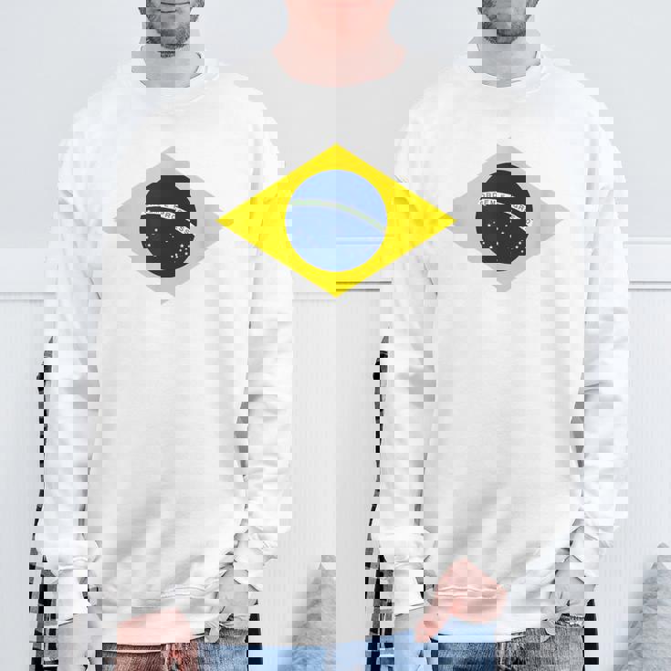 ブラジルの国旗ブラジル スウェットシャツ 高齢者への贈り物