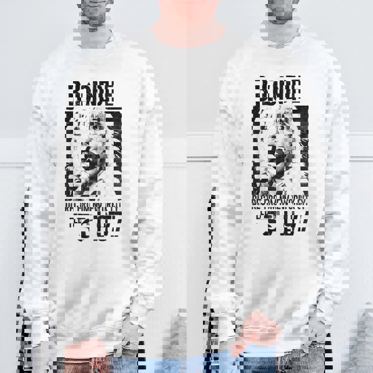 ブロンディ スウェットシャツ 高齢者への贈り物