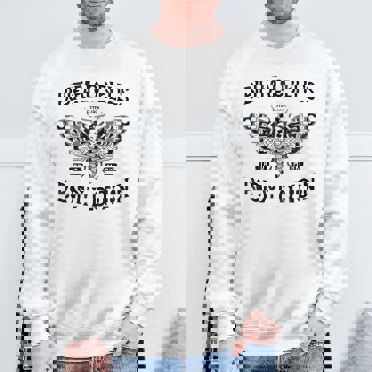 ホラーボディローション デスヘッドモス ヴィンテージアンティーク調 スウェットシャツ 高齢者への贈り物