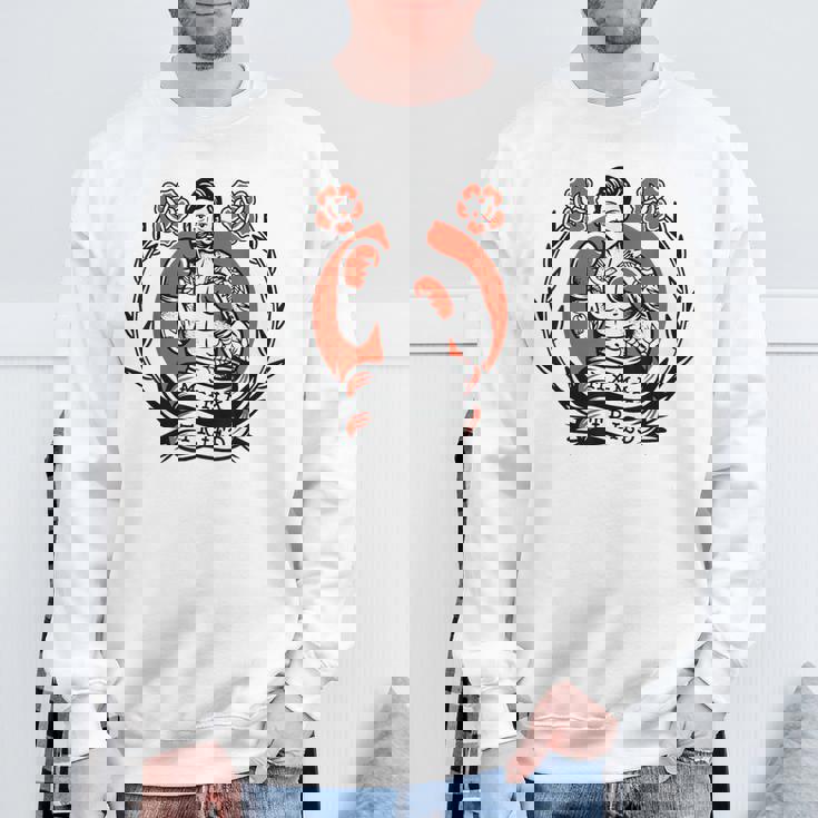 ボクサー アメリカン トラディショナル タトゥー オールドスクール ボクシング フラッシュ スウェットシャツ 高齢者への贈り物