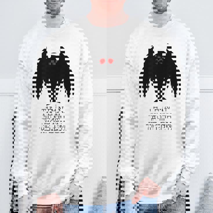 モスマン男女兼用クールクリプティッドモンスターウィアード スウェットシャツ 高齢者への贈り物