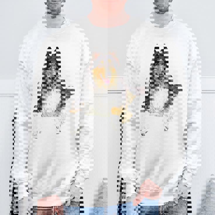 ラフ・コリー・トライ 長袖tシャツ スウェットシャツ 高齢者への贈り物