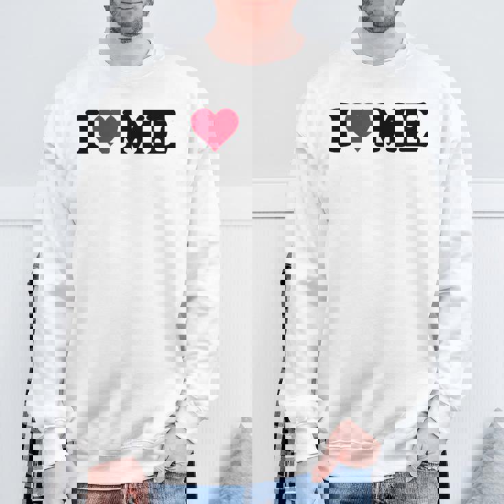 レッドハートデザイン I Love Me スウェットシャツ 高齢者への贈り物