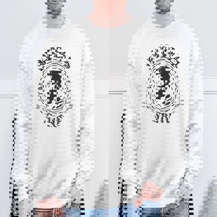 レトロバーバーショップシャツ バーバーtシャツ メンズ スウェットシャツ 高齢者への贈り物