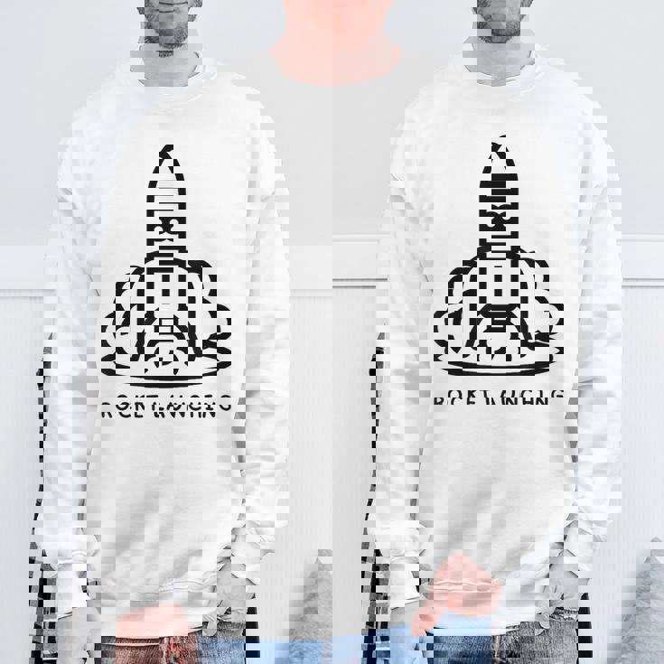 ロケット発射 スウェットシャツ 高齢者への贈り物