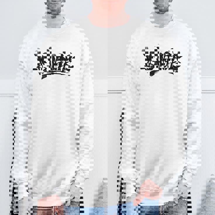 ロサンゼルス グラフィティ シティ ストリートアート カリフォルニア Usa お土産 スウェットシャツ 高齢者への贈り物