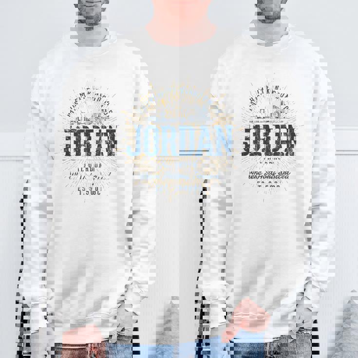 ヴィンテージ ヨルダン レトロ スウェットシャツ 高齢者への贈り物