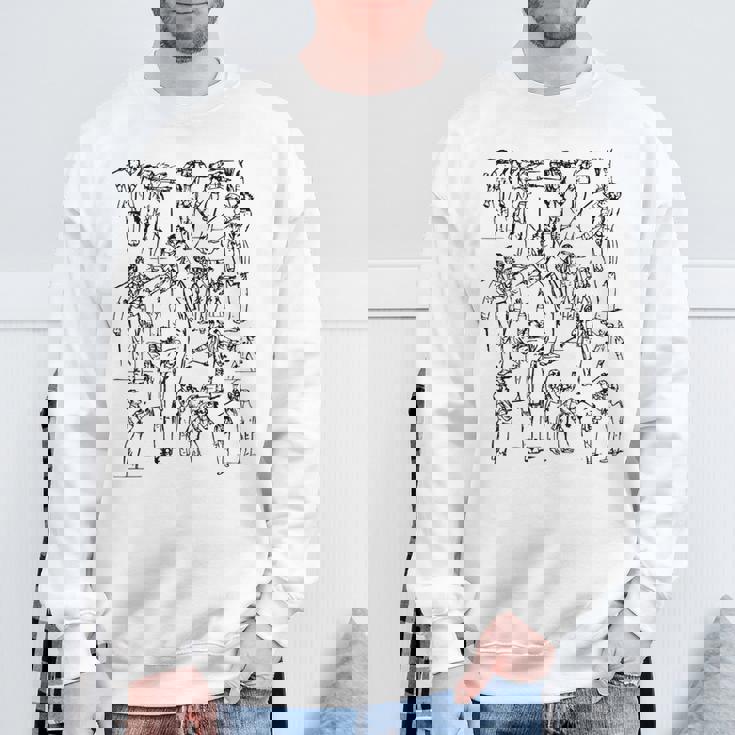 交響曲クラシック音楽家を指揮するグスタフ・マーラー スウェットシャツ 高齢者への贈り物