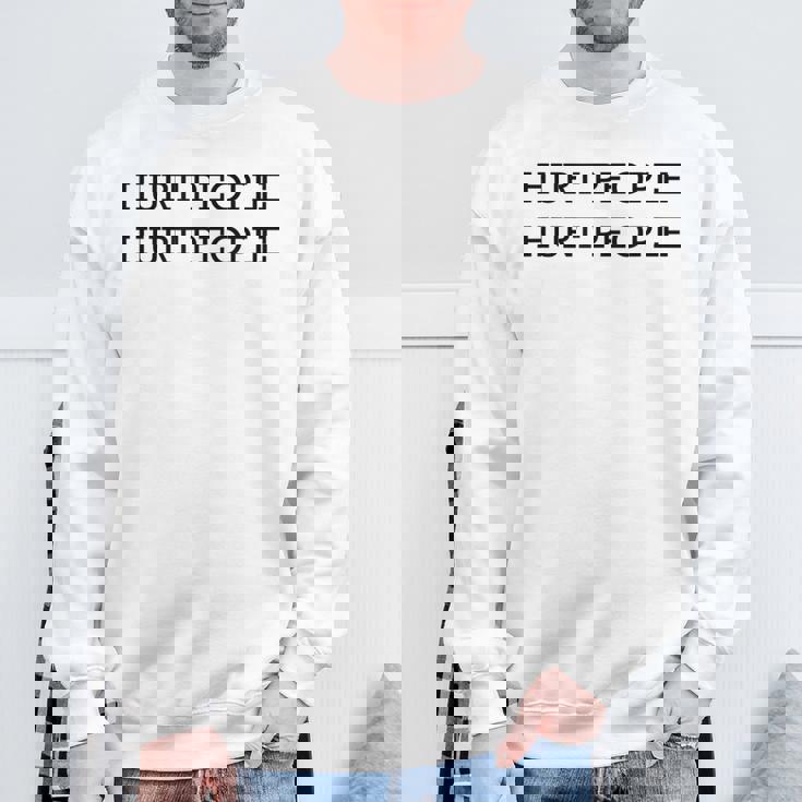 人を傷つける スウェットシャツ 高齢者への贈り物