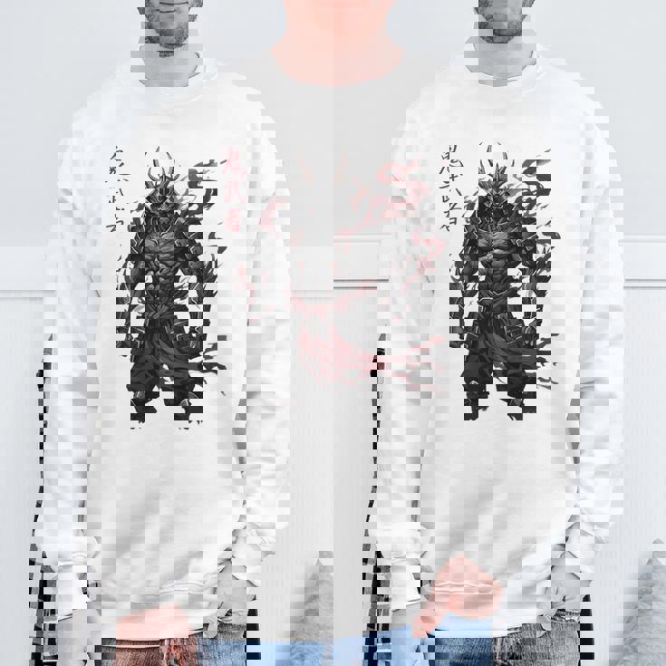 侍戦士 鬼 ダークファンタジー 日本漫画 スウェットシャツ 高齢者への贈り物