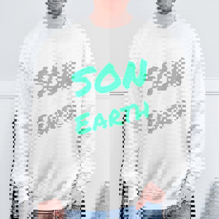 息子の男のための最高の息子の誕生日プレゼント Beston I Know On Earth スウェットシャツ 高齢者への贈り物