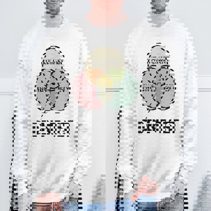 歯医者さんtシャツ Intelligent Andexy スウェットシャツ 高齢者への贈り物