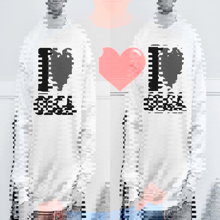 私はオルガが大好き スウェットシャツ 高齢者への贈り物