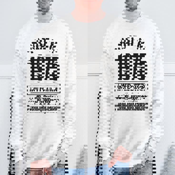 限定版 1975年 誕生日 1975年 1975年生まれ スウェットシャツ 高齢者への贈り物