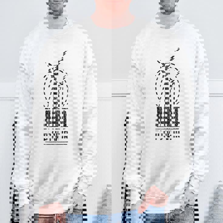 風力発電 風力エネルギー グリーン再生可能タービン 風車 スウェットシャツ 高齢者への贈り物